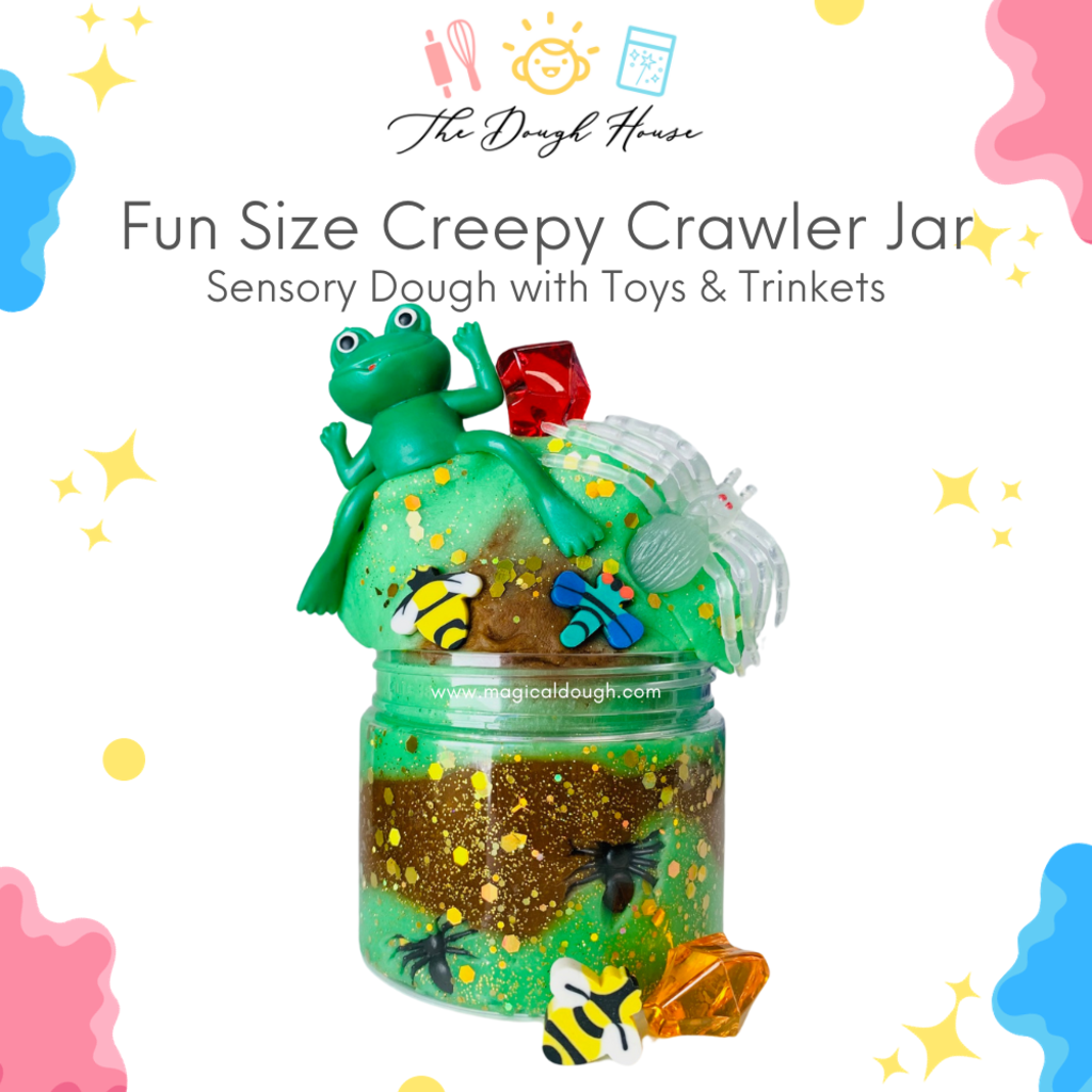 The Dough House Fun Size Creepy Crawlers Magical Jars