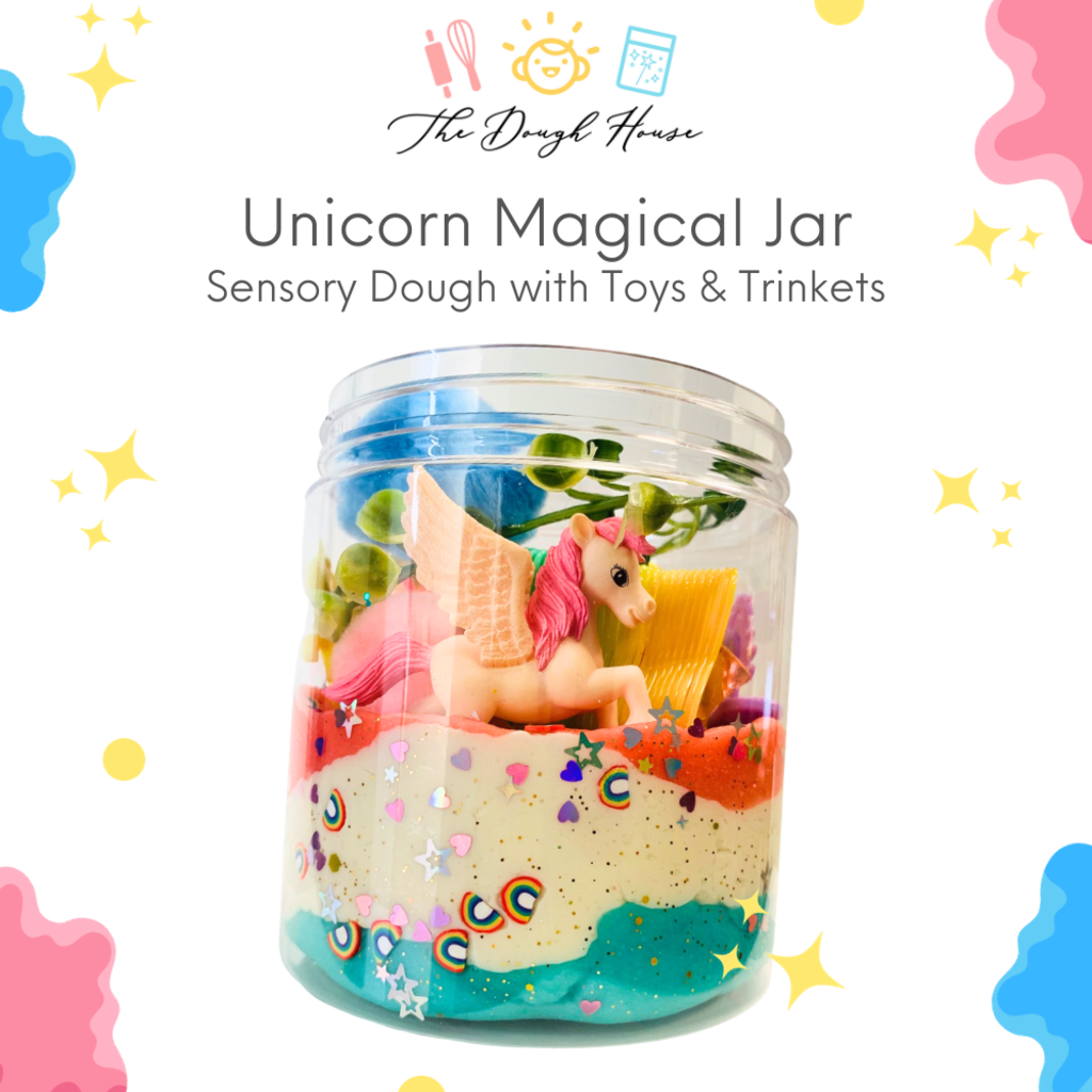 The Dough House Large Unicorn Magical Jars