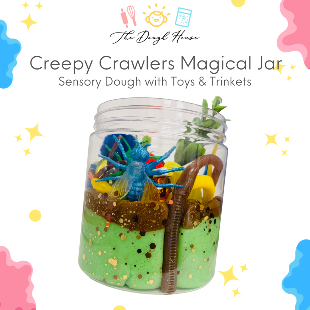 The Dough House Large Creepy Crawlers Magical Jars