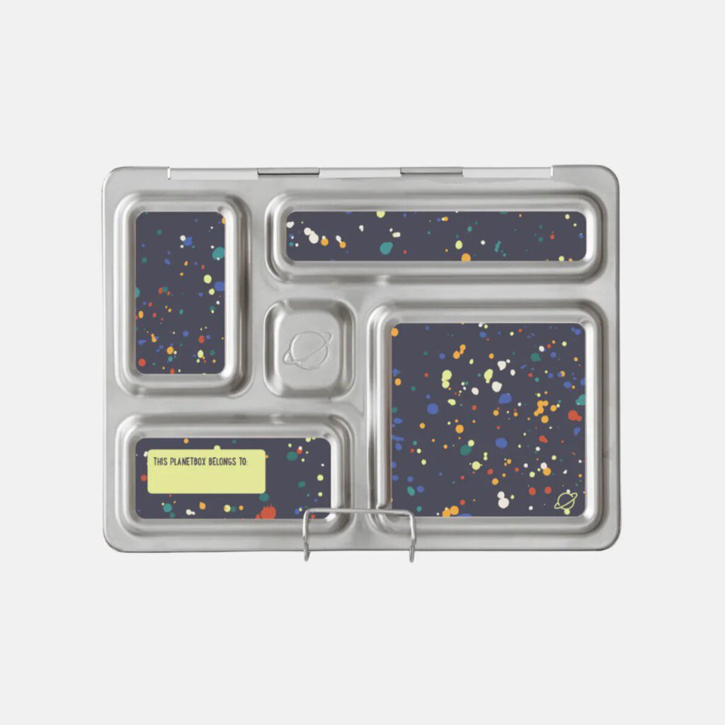 Rover Lunchbox Magnets - Splatter Paint