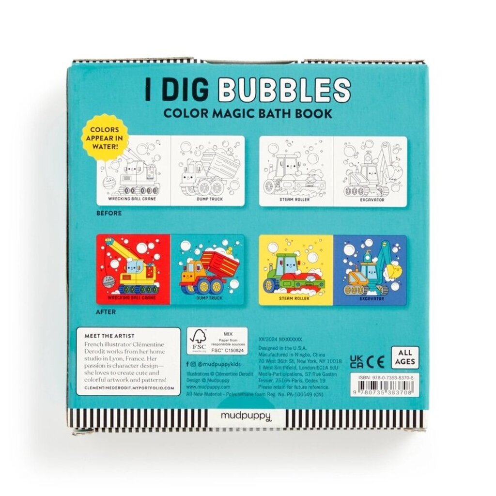 Color Magic Bath Book