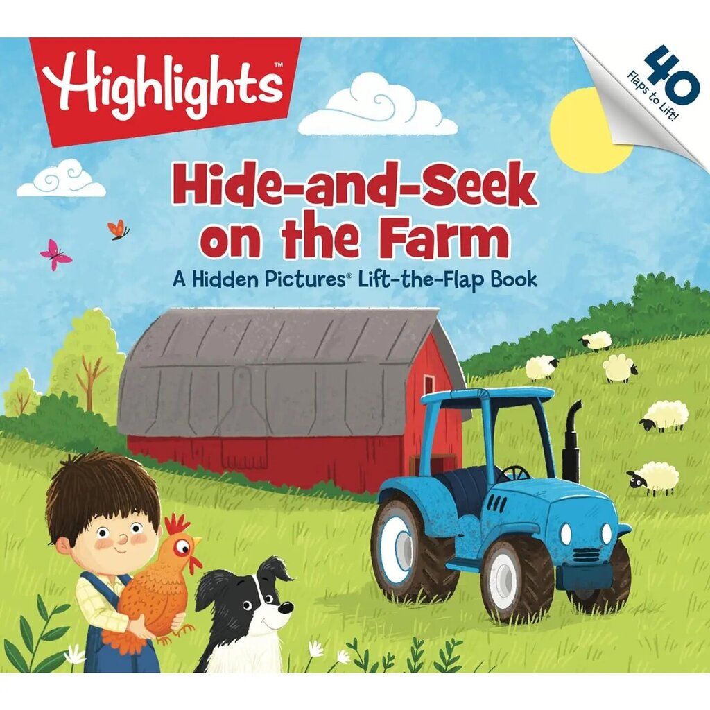 Highlights Hide-and-Seek on the Farm: A Hidden Pictures Lift-the-Flap Book