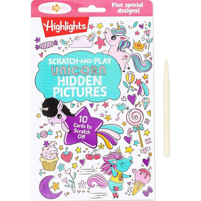 Highlights Scratch-And-Play Unicorn Hidden Pictures