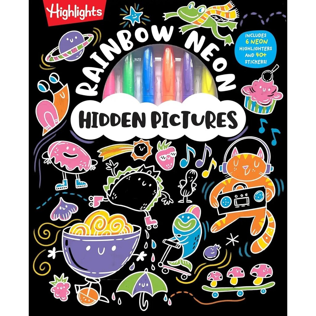 Highlights Rainbow Neon Hidden Pictures