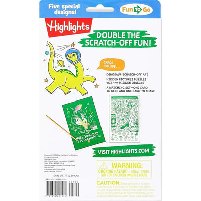 Highlights Scratch-And-Play Dinosaur Hidden Pictures