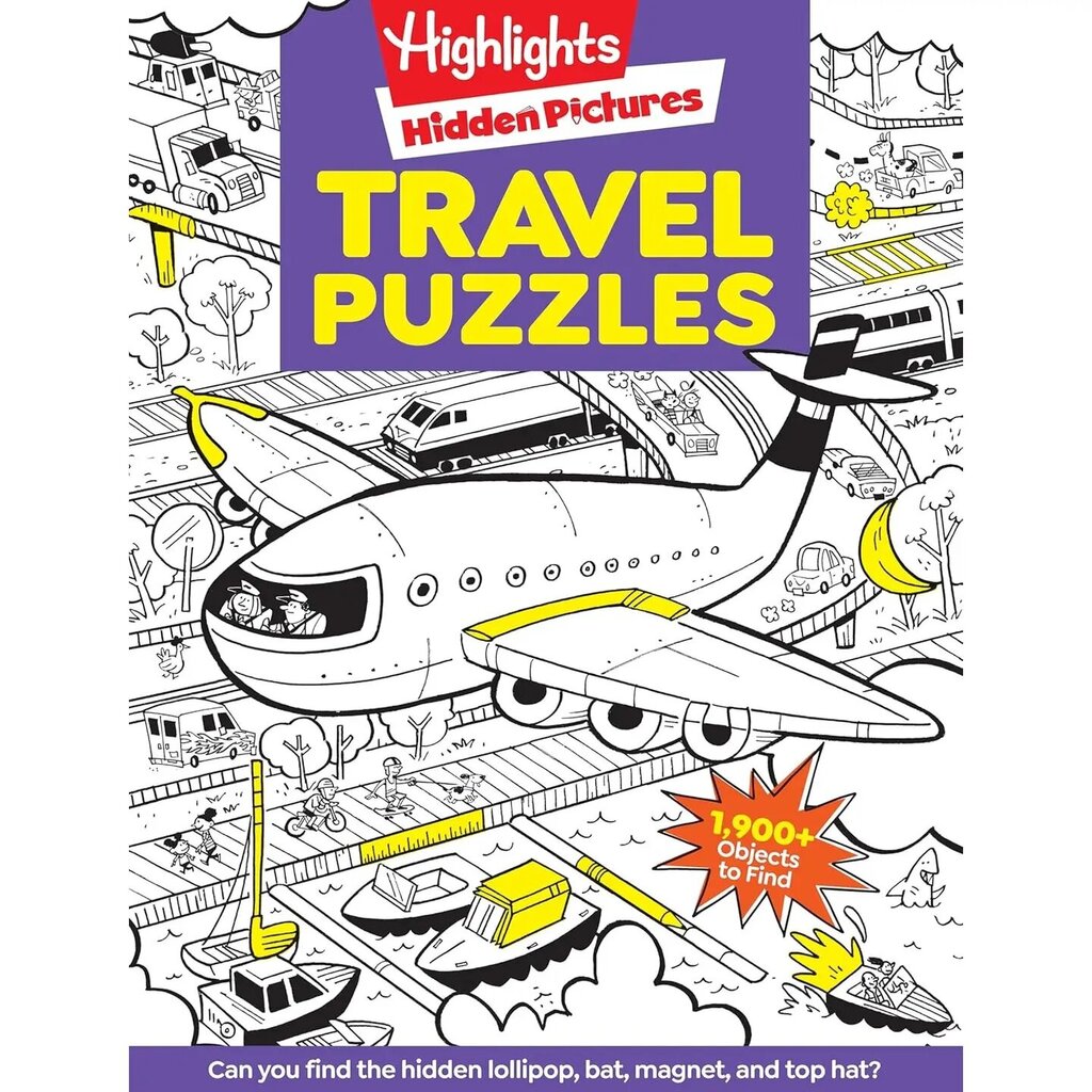Highlights Hidden Pictures Travel Puzzles