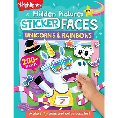 Highlights Hidden Pictures Sticker Faces
