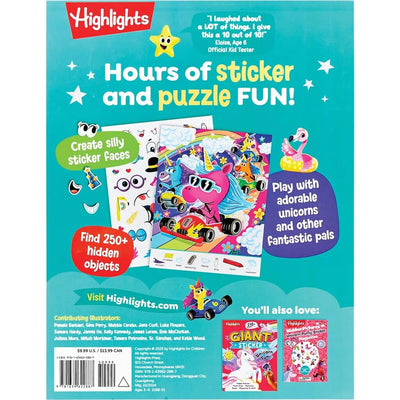 Highlights Hidden Pictures Sticker Faces