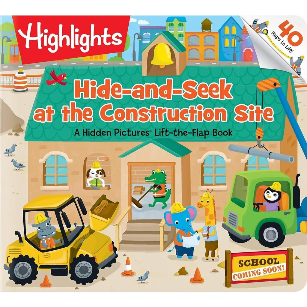 Highlights Hide-and-Seek at the Construction Site