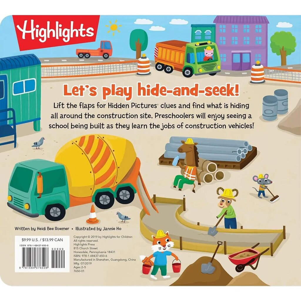 Highlights Hide-and-Seek at the Construction Site