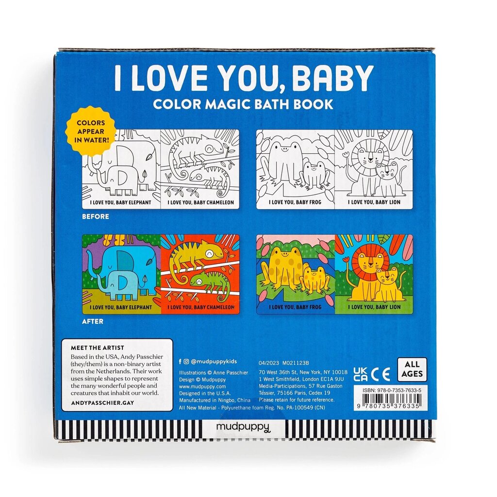 Color Magic Bath Book