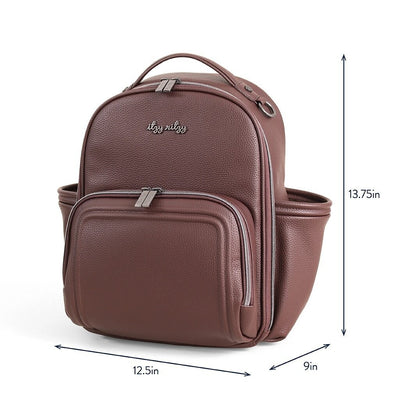 Itzy Mini Plus Backpack Diaper Bag - Espresso