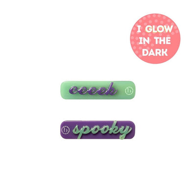 2-Pack Bar Clips - Glow In The Dark