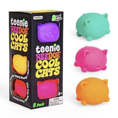 Teenie Cool Cats (3 pack random colors)