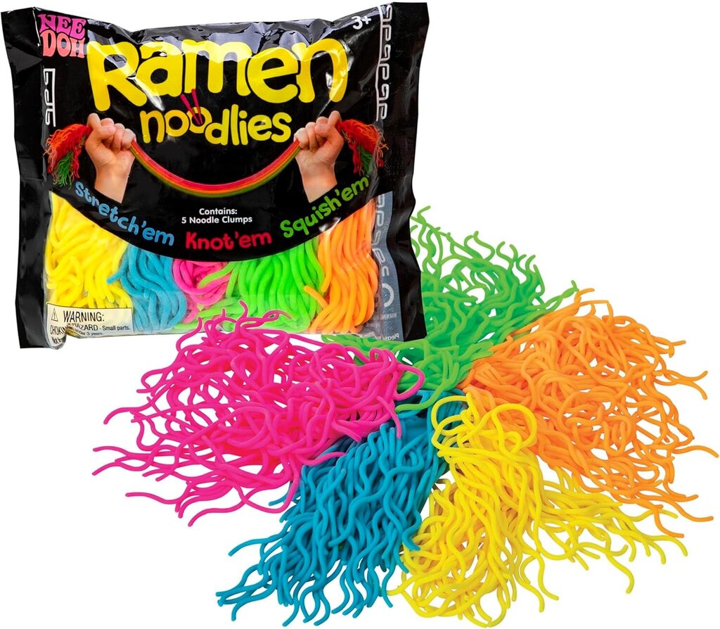 5 Ramen Stretchy Noodle Strings