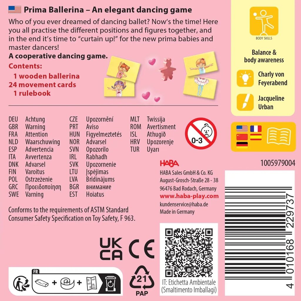 Prima Ballerina Mini Game