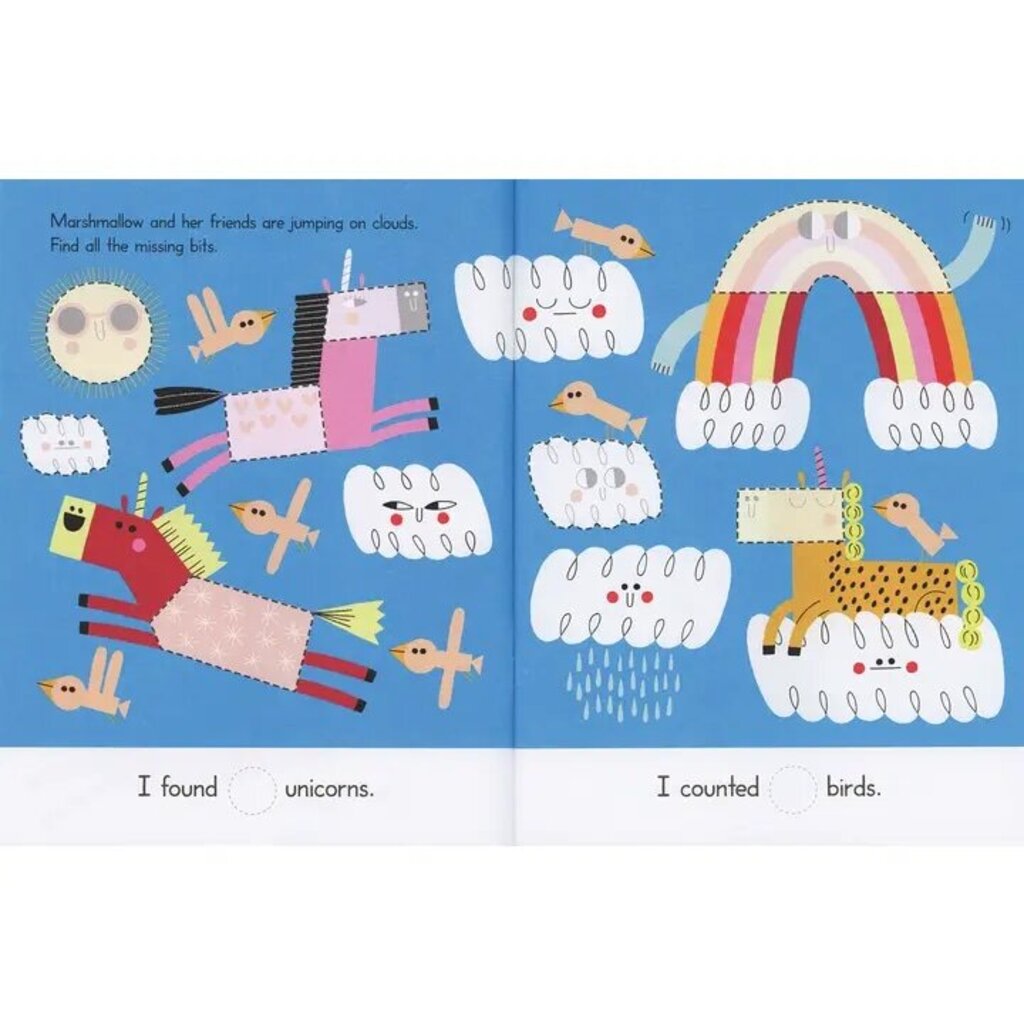 Missing Bits Stickers: Unicorns