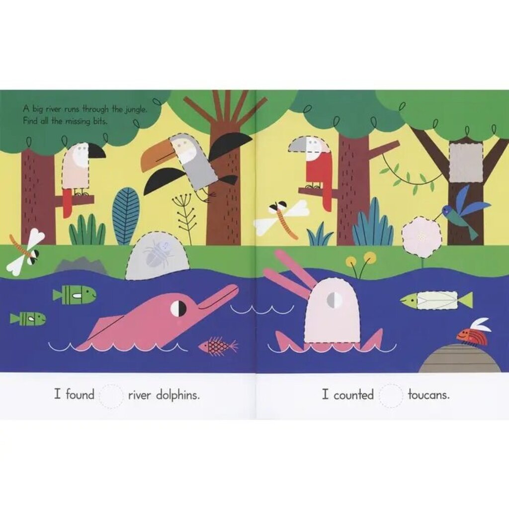 Missing Bits Stickers: Jungle