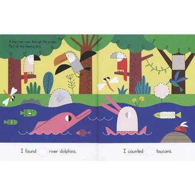 Missing Bits Stickers: Jungle