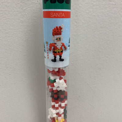 Plus-Plus Christmas Santa Tube