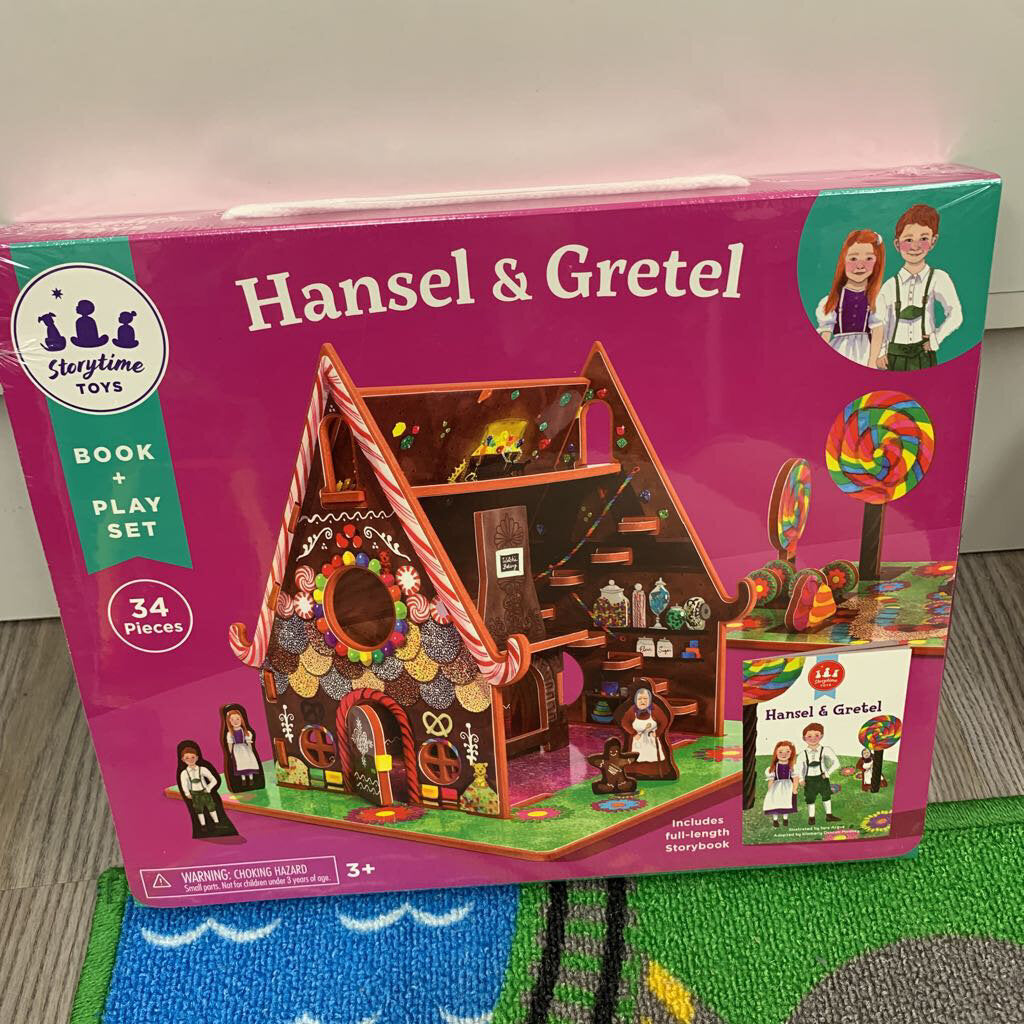 Storytime Toys Hansel and Gretel Book and playsset