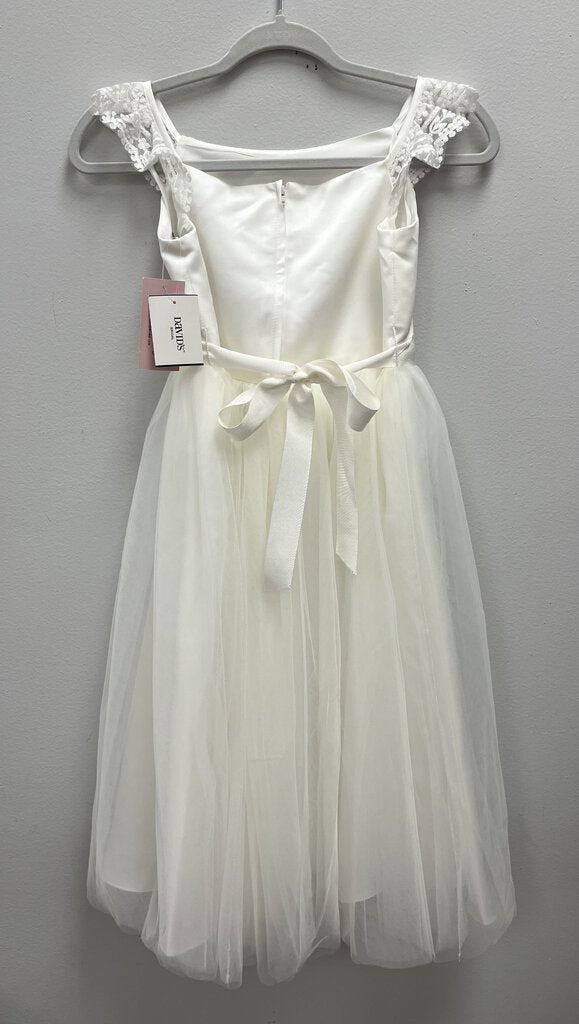 Size 10: David's Bridal NWT Communion/flower girl dress