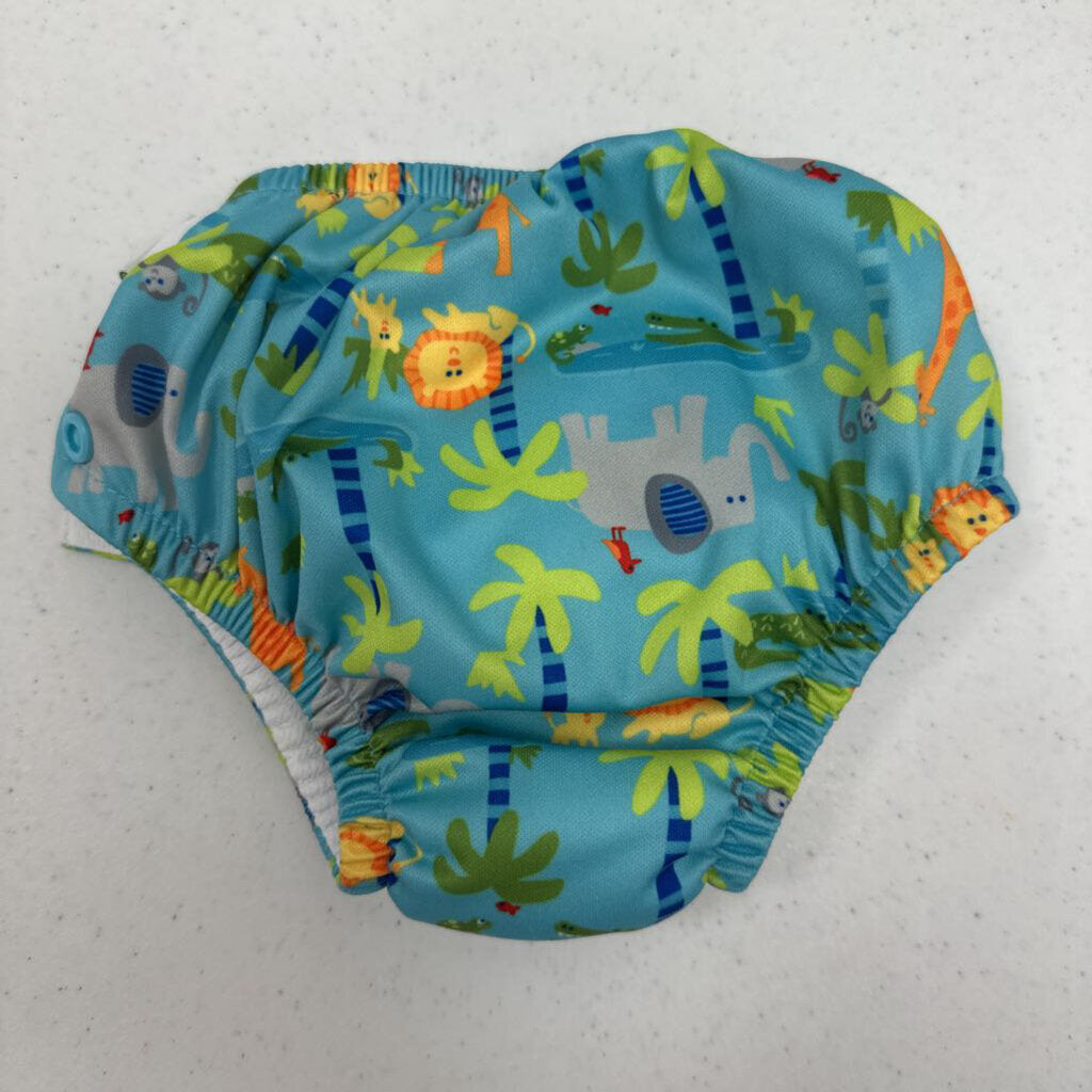 12m: Green sprout blue swim diaper cover