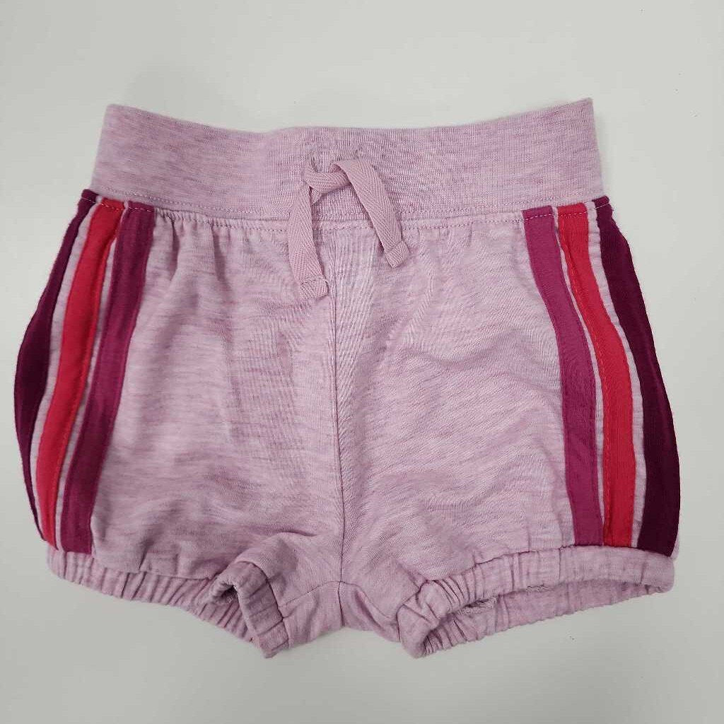 6-12m: Splendid lavender shorts + hoodie