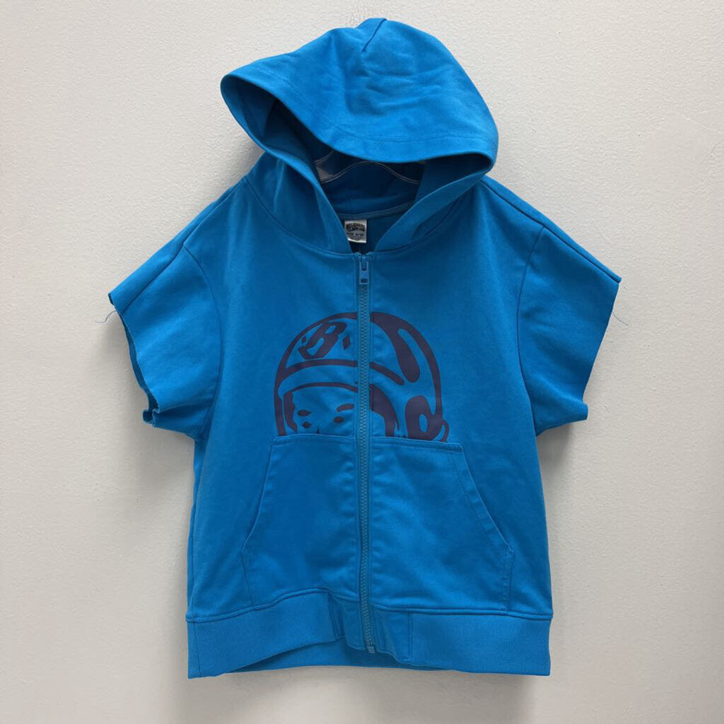 9-10: Billionaire Boys Club blue short-sleeve hoodie