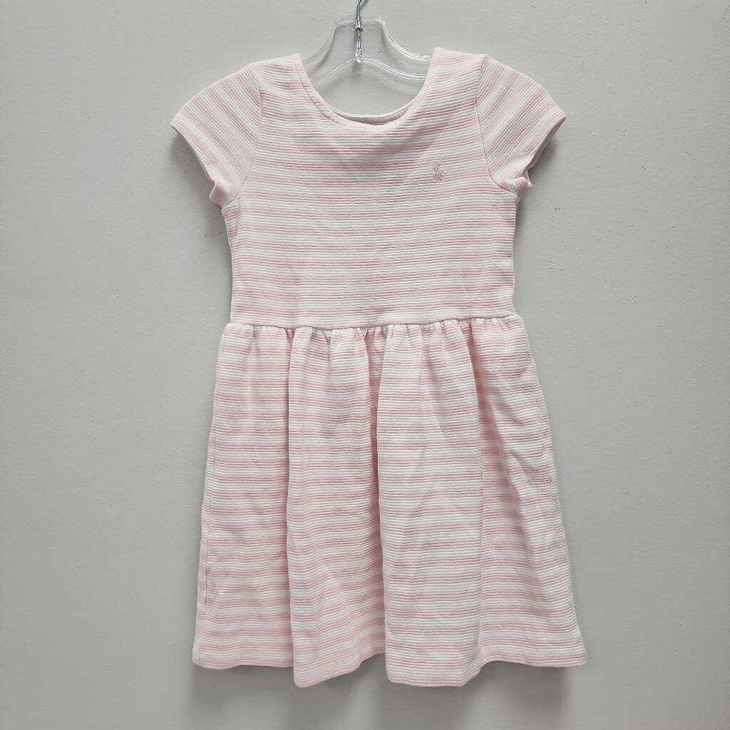 6: Polo Ralph Lauren pink & white striped dress