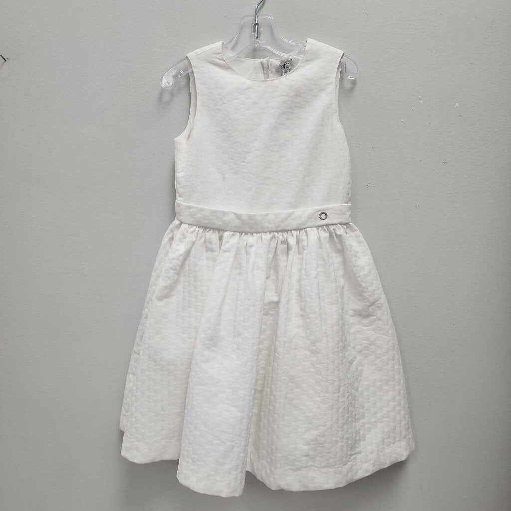 6-7: OVS white dress