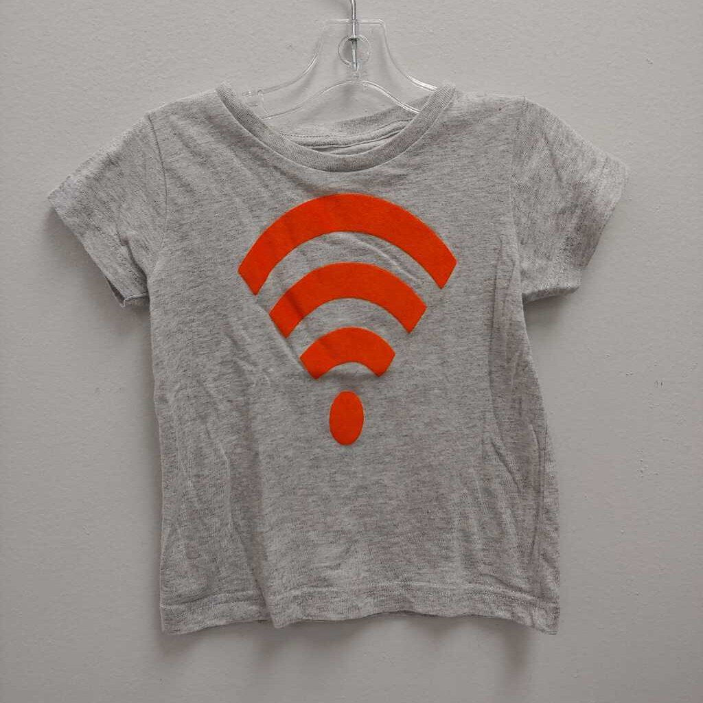 6M: Maan Belgium grey/orange wi-fi graphic tee