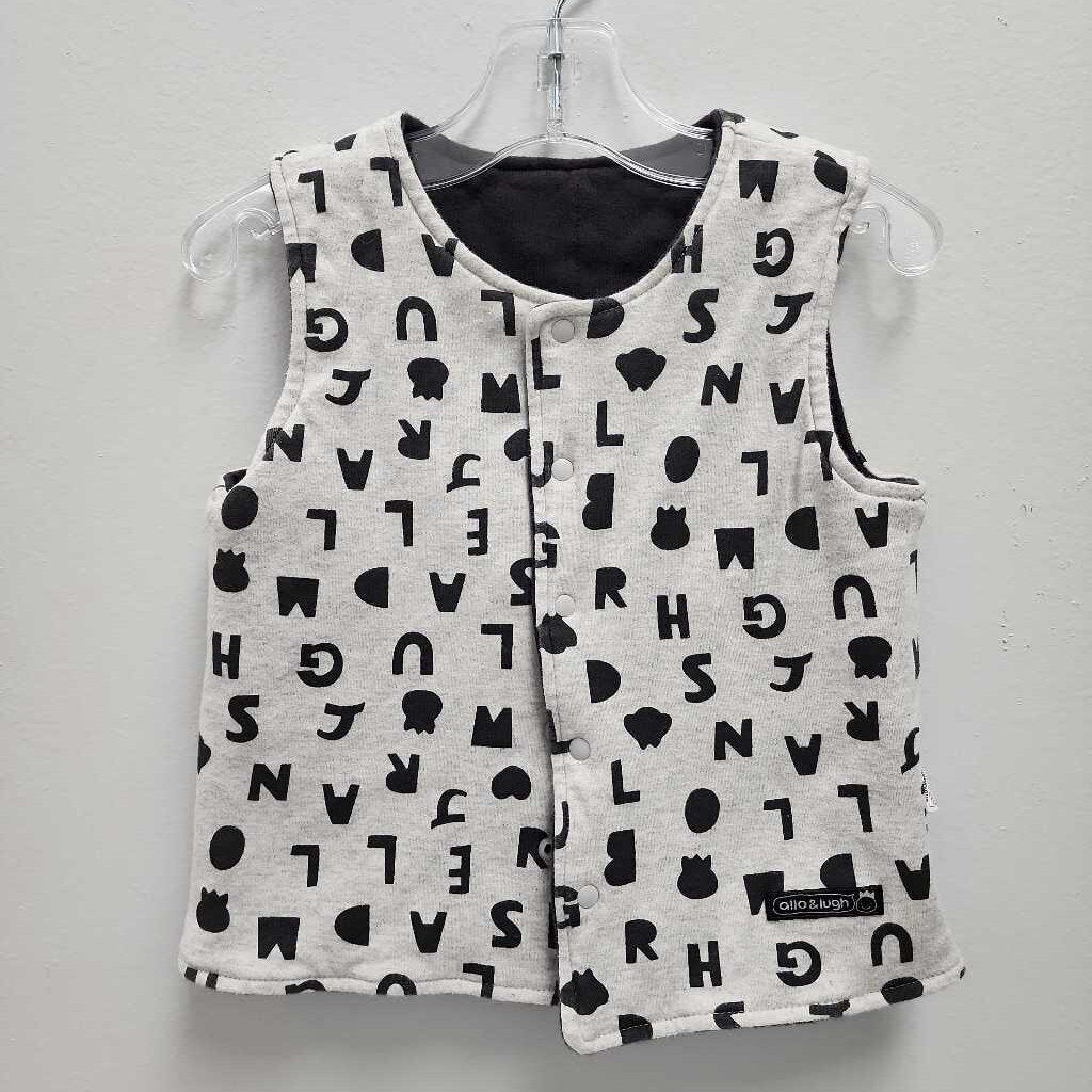 4Y: Allo & Lugh grey/black vest