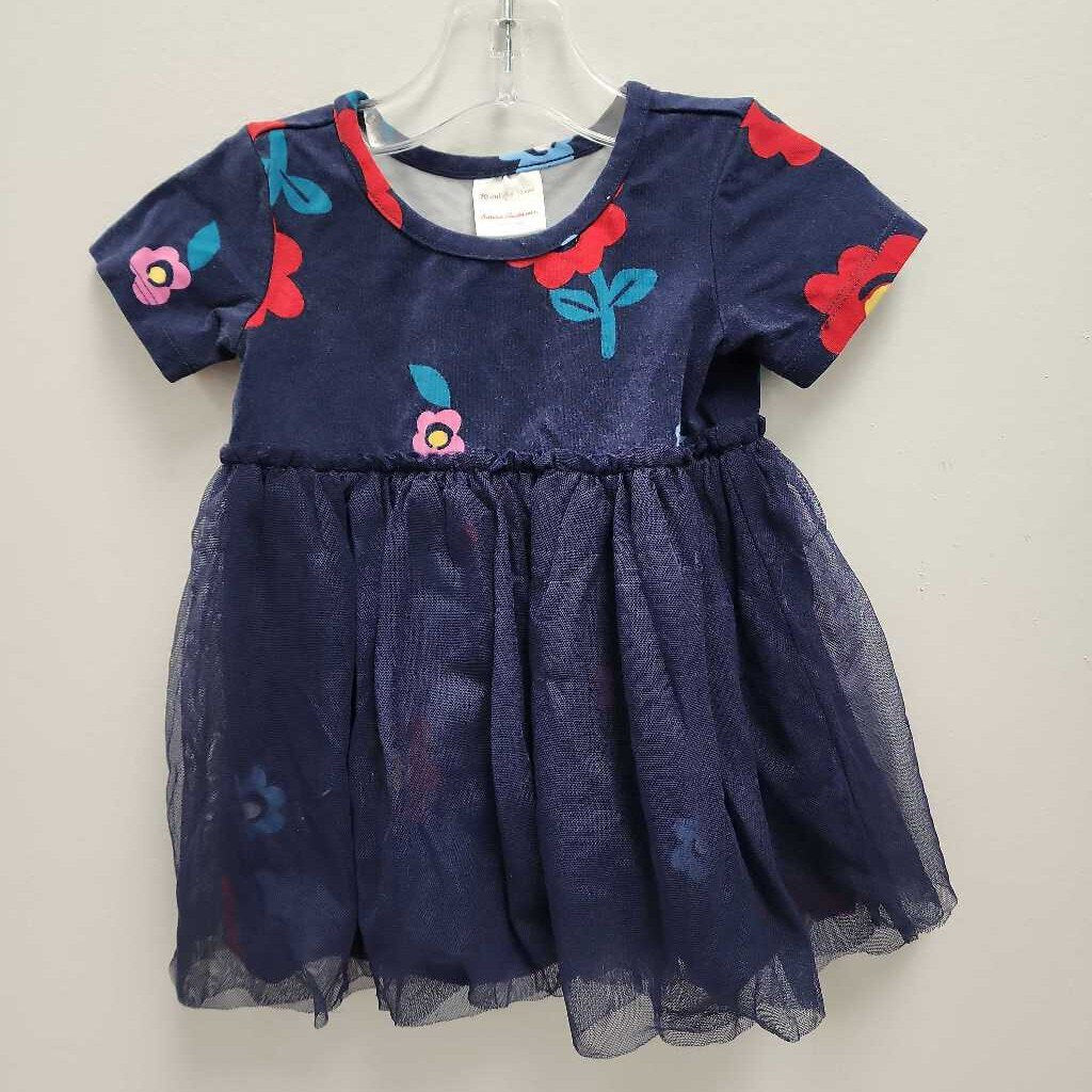 6-12M: Hanna Andersson navy tulle dress