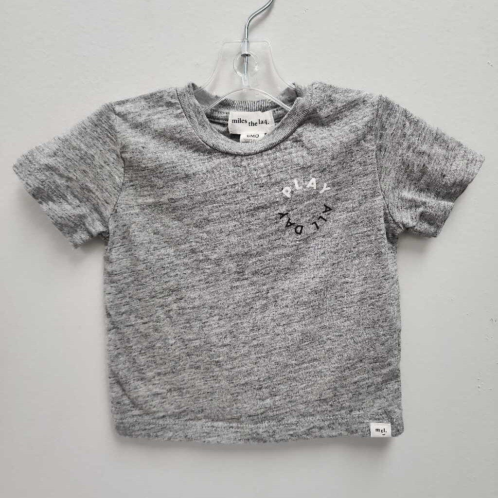 6M: Miles the Label grey tshirt