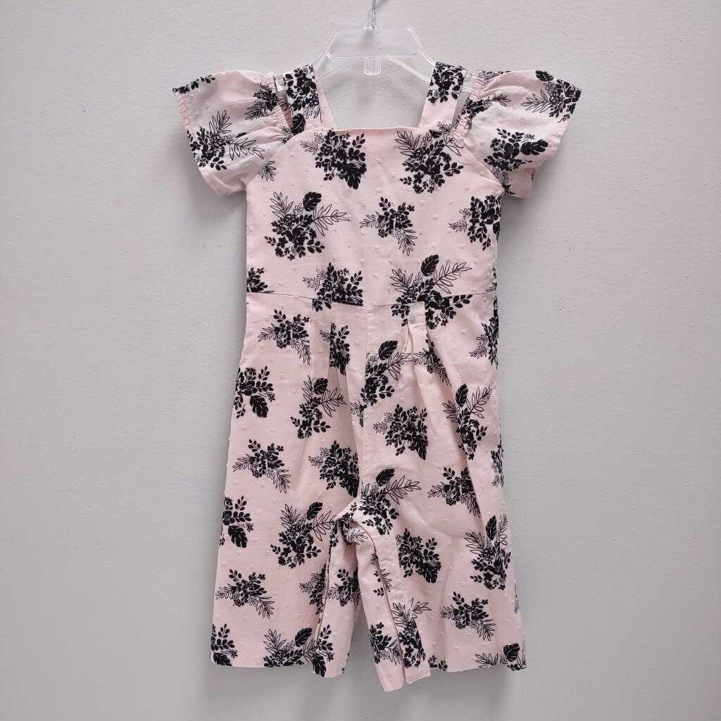 12-18M: Janie and Jack pink/black jumpsuit