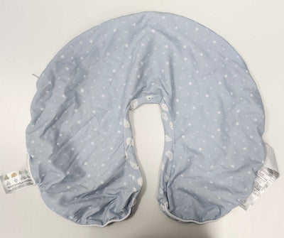 Boppy Cover blue w/face print