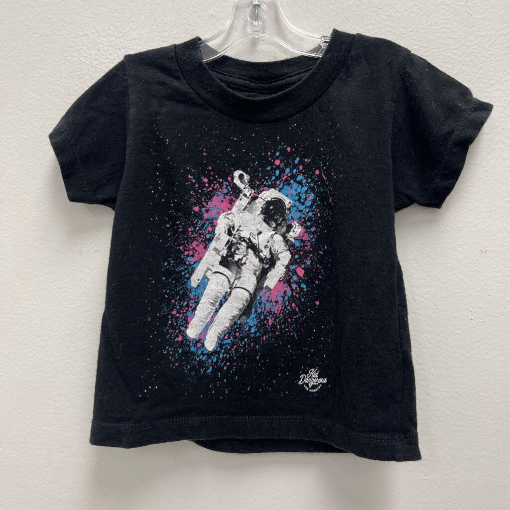 2: Kid Dangerous Black Astronaut tee