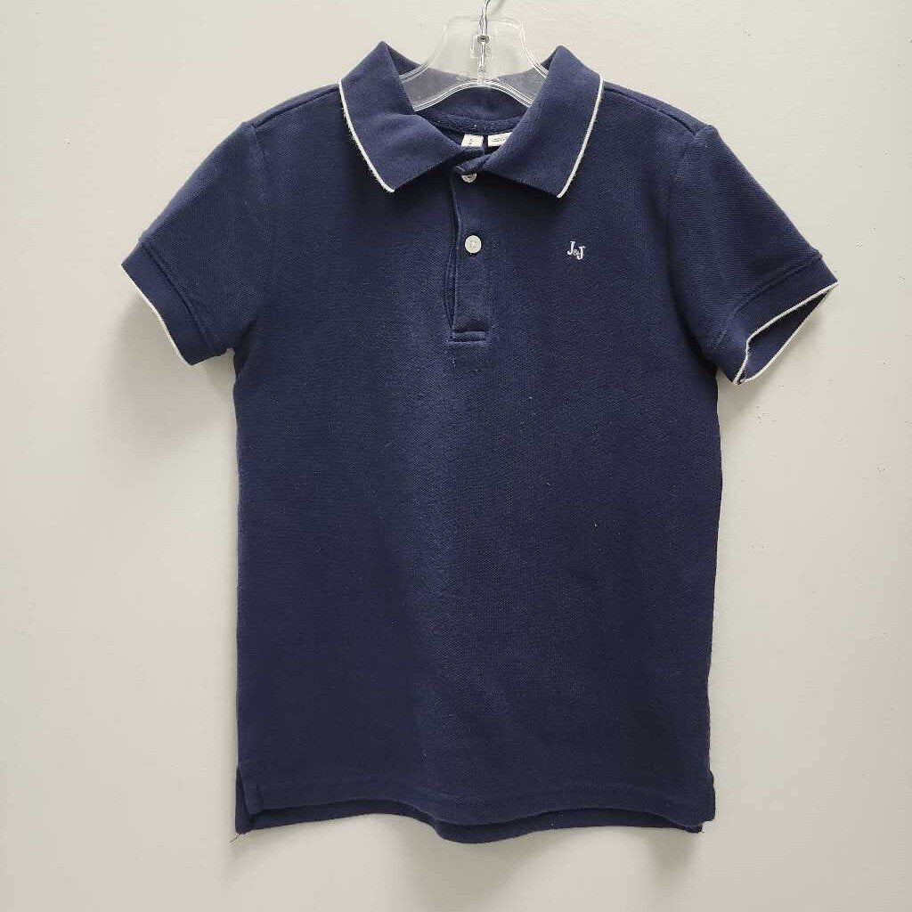 4: Janie and Jack navy polo