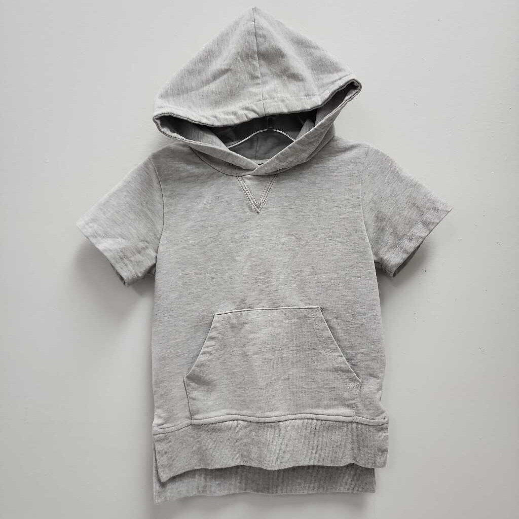 2T-3T: Little Bipsy Grey Hooded Tee