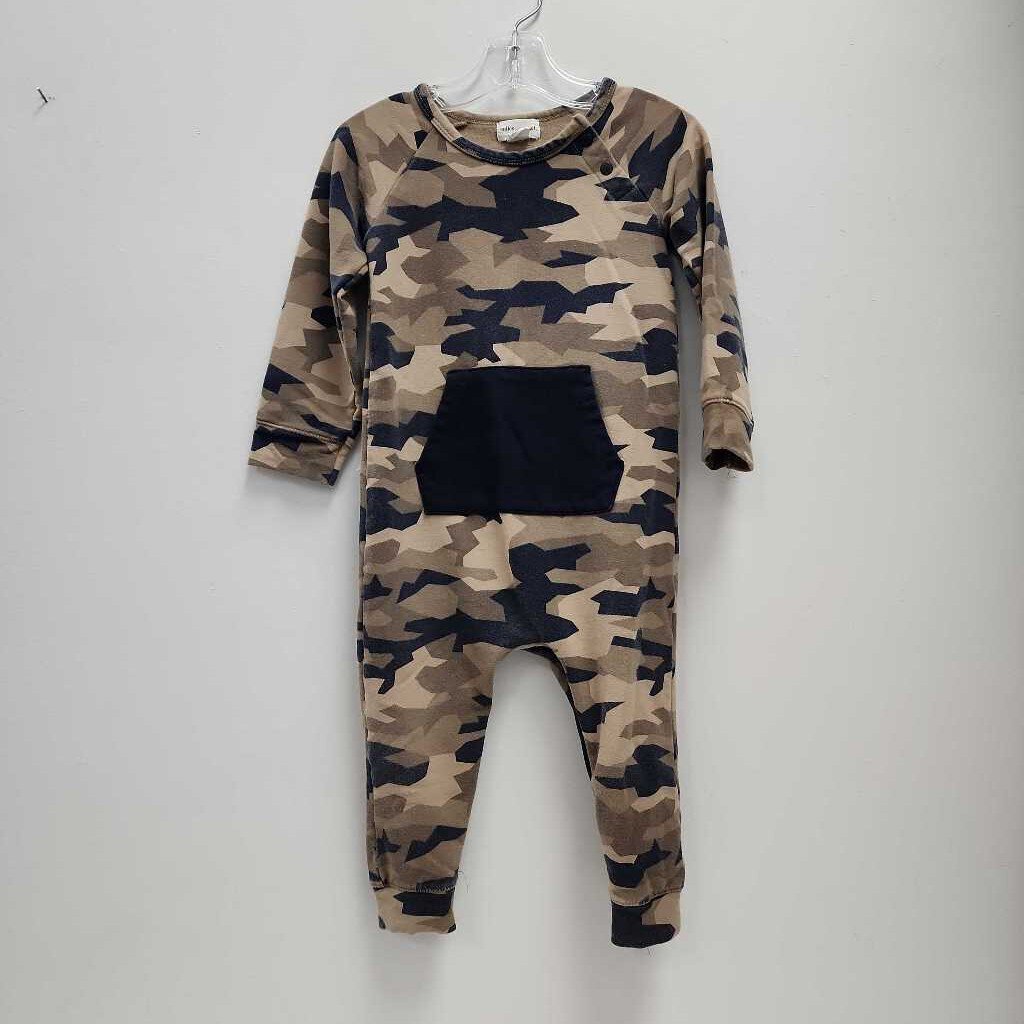 24M: Miles Brown/Navy Camo Coverall