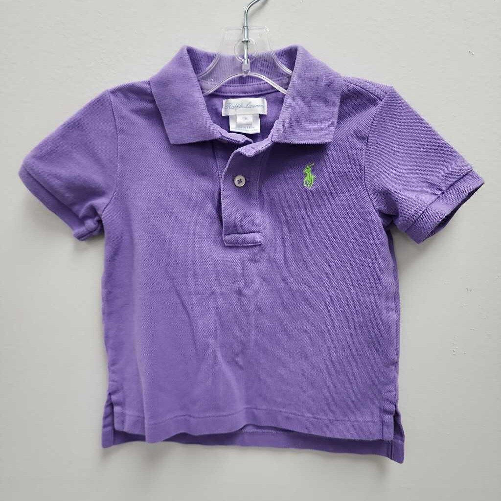 12M: Polo Ralph Lauren Purple Polo