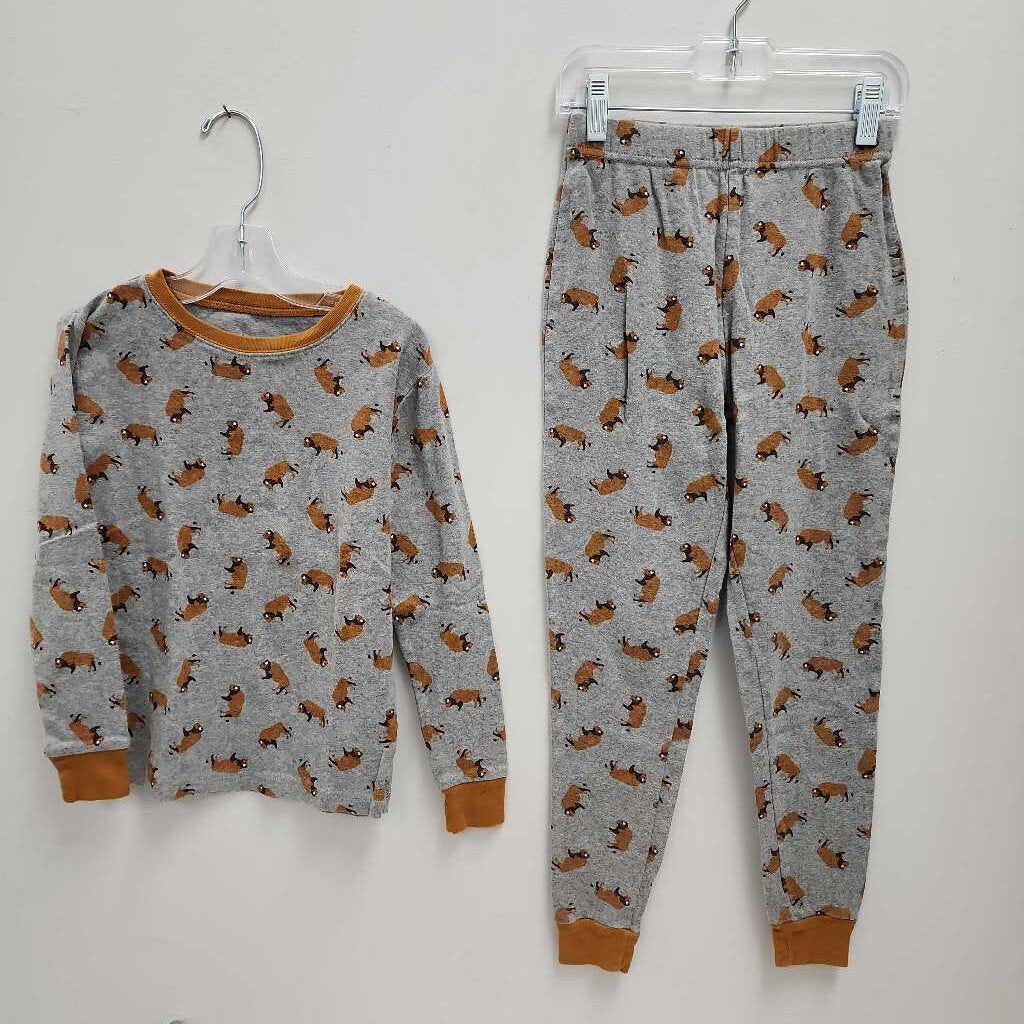 10: Leveret Bison Print Pajamas