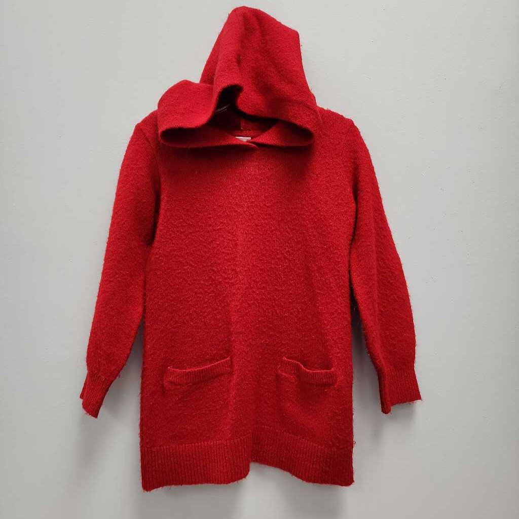 5: Baby Gap Red Hooded Sweater Dress