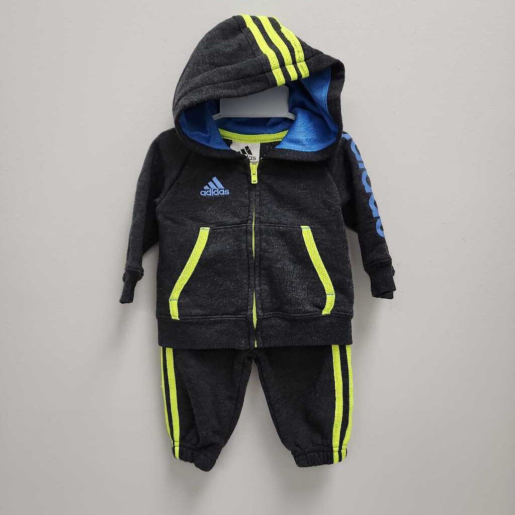 3M: Adidas Two Piece Grey Track Suit