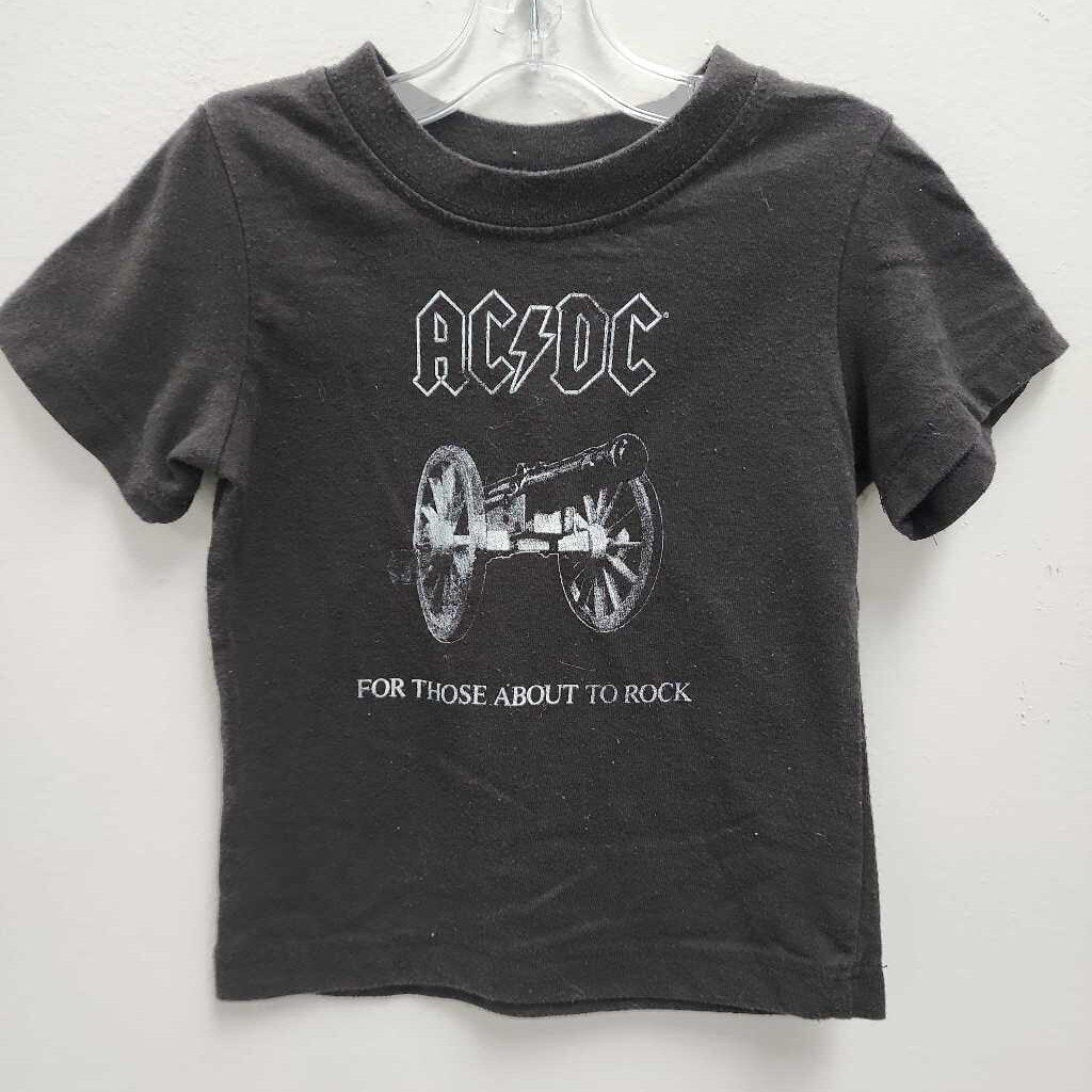 18M: AC/DC Black Graphic Tee