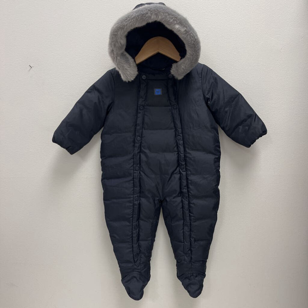 9M: Armani Baby dark grey hooded snow suit