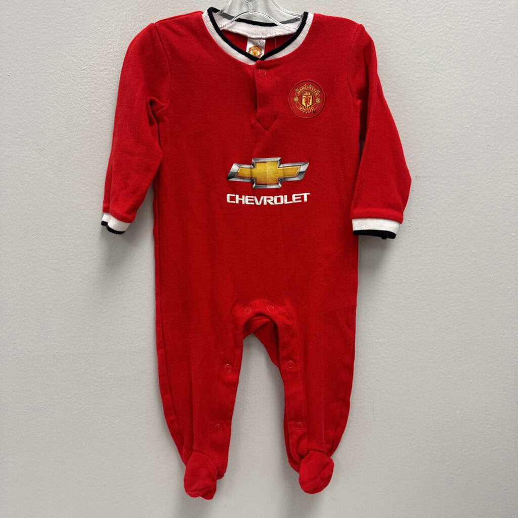 6/9M: Manchester United Red Coverall