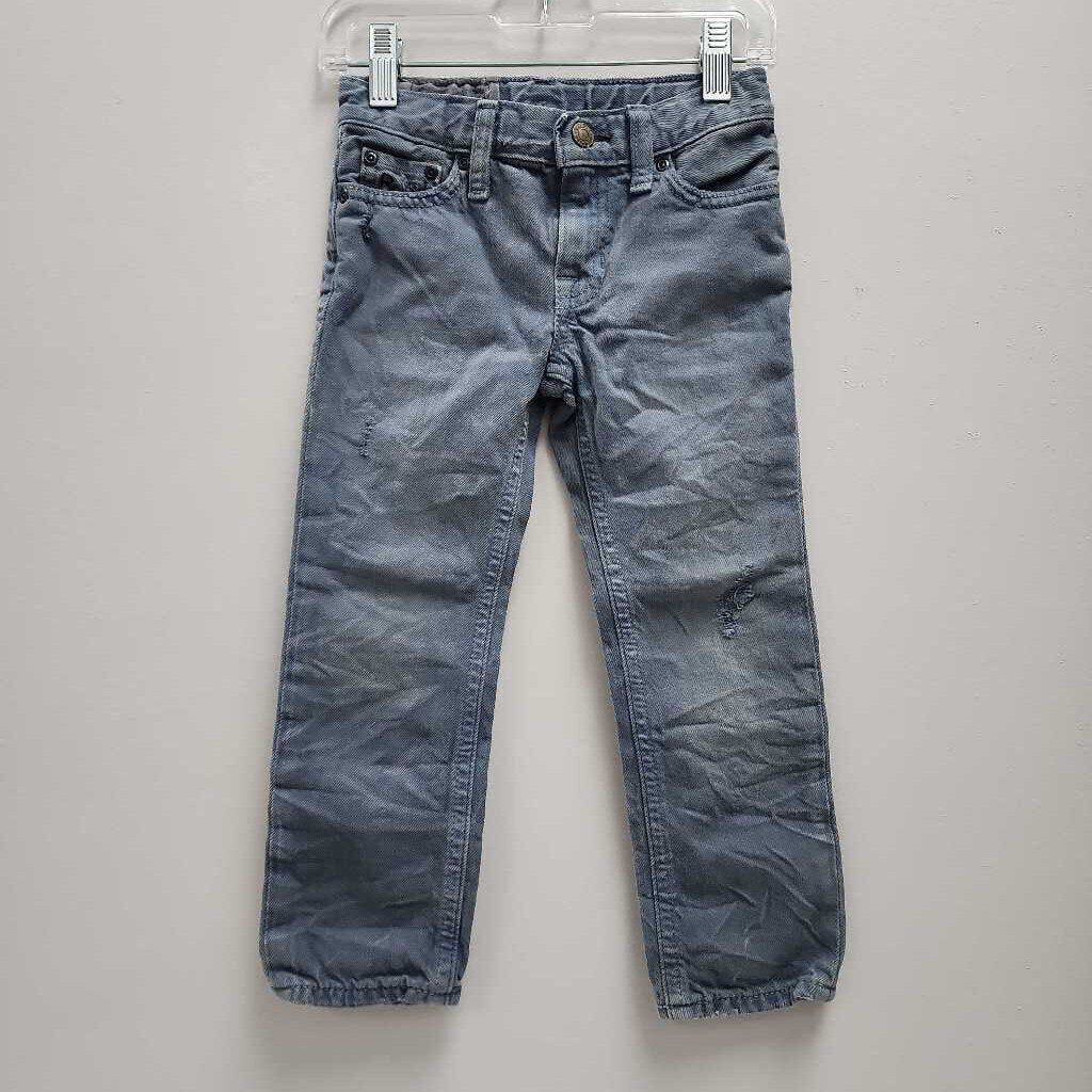 3T: Polo Ralph Lauren Blue Distressed Denim