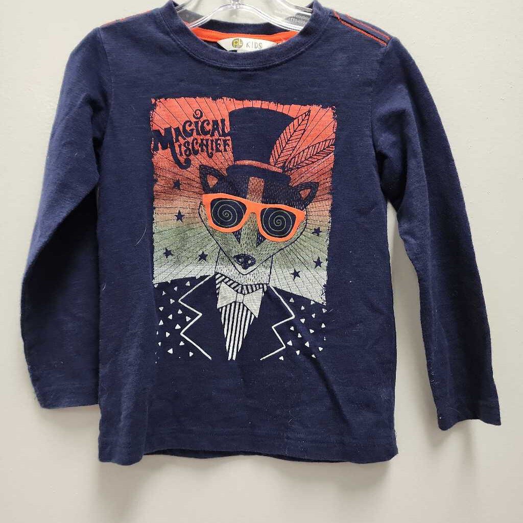 4: PL Kids Navy/Orange Magical Mischief T-Shirt